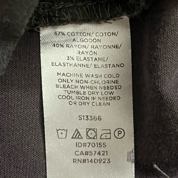 LOFT Sailor Sateen Pants. Size 8P. - Picture 7 of 9